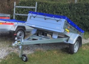 T21 MULTI PURPOSE TIPPING TRAILER - 5ft 8in x 4ft 1in covered