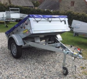 T21 MULTI PURPOSE TIPPING TRAILER - 5ft 8in x 4ft 1in